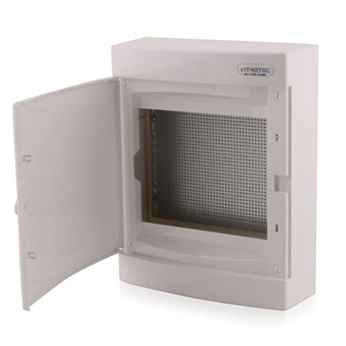 Intratec Kommunikationsverteiler Aufputz IP40 – Multimediaverteiler für Full Connected Home, 287x361x112 mm, Weiß von intratec 100% Shopping