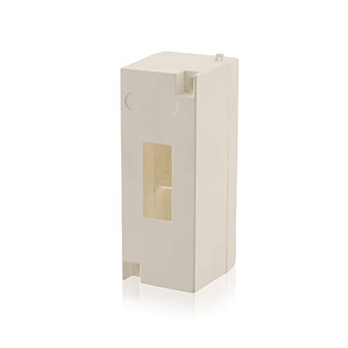 Sicherungskasten Schaltschrank Weiß ohne Tür Aufputz 1-reihig 1 Module, IP30, 63A kompakt für Innenräume von intratec 100% Shopping