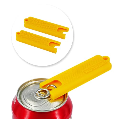 Intulon Kompakter Getränkedosenöffner, passt in die Tasche (gelb, normal (2 Stück) von intulon