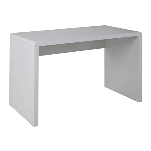 Design Schreibtisch Fast Trade - 120cm - weiß - Hochglanz Bürotisch von invicta INTERIOR