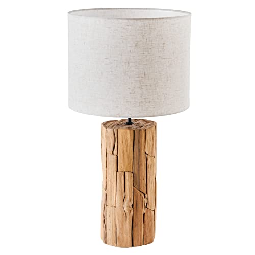 invicta INTERIOR Design Tischlampe ROOTS 60cm Treibholz beige Leinenschirm handmade invicta INTERIOR Design Tischlampe ROOTS 60cm Treibholz beige Leinenschirm handmade von invicta INTERIOR