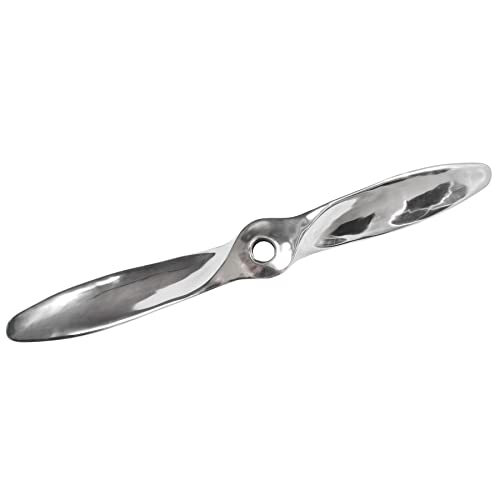 invicta INTERIOR Design Wanddekoration Propeller SCREW II 110cm Metall-Aluminium Legierung poliert Dekoration Flugzeug von invicta INTERIOR