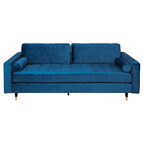 Invicta Interior riess-Ambiente.de Elegantes Design Sofa Cozy Velvet 220cm Aqua Samt Federkern 3er-Sofa Couch Sofagarnitur von Invicta Interior