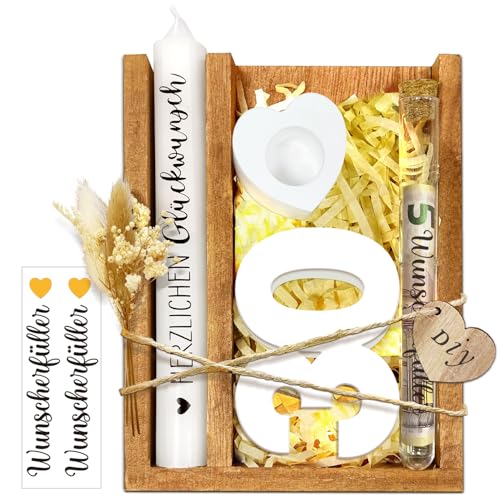 30 Geburtstag Geschenk Frauen & Männer, 30 Holz Schild Gästebuch mit Kerzen & LED Lichterkette Ständer Geldgeschenke, Originelle Personalisiertes Hochzeit Geschenke Deko 30 Jahre Tischdeko 30 Geburtstag Geschenk Frauen & Männer, 30 Holz Schild Gästebuch mit Kerzen & LED Lichterkette Ständer Geldgeschenke, Originelle Personalisiertes Hochzeit Geschenke Deko 30 Jahre Tischdeko von inyeskon