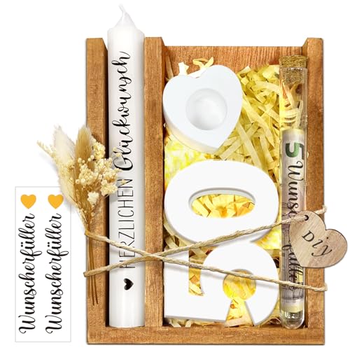 50 Geburtstag Geschenk Frauen & Männer, 50 Holz Schild Gästebuch mit Kerzen & LED Lichterkette Ständer Geldgeschenke, Originelle Goldene Hochzeit Geschenke Deko 50 Jahre Tischdeko 50 Geburtstag Geschenk Frauen & Männer, 50 Holz Schild Gästebuch mit Kerzen & LED Lichterkette Ständer Geldgeschenke, Originelle Goldene Hochzeit Geschenke Deko 50 Jahre Tischdeko von inyeskon