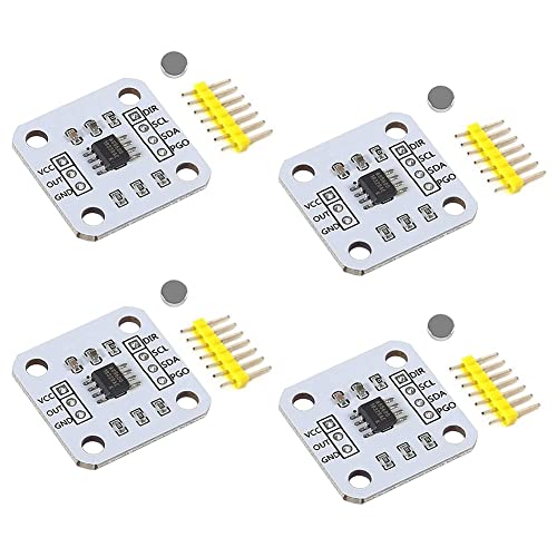 4 StüCk AS5600 Magnetischer Encoder Magnetische Induktion Messung Sensor Module 12Bit Hohe PräZision von ioannis