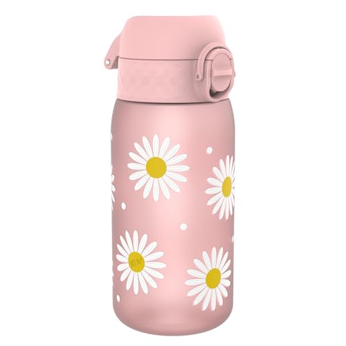Ion8 Kinder Trinkflasche, 350ml, Auslaufsicher, Einhandöffnung, Sichere Verriegelung, Spülmaschinenfest, BPA-frei, Tragegriff, Klappdeckel, Leicht zu Reinigen, Klimaneutral, Gänseblümchen, Design Ion8 Kinder Trinkflasche, 350ml, Auslaufsicher, Einhandöffnung, Sichere Verriegelung, Spülmaschinenfest, BPA-frei, Tragegriff, Klappdeckel, Leicht zu Reinigen, Klimaneutral, Gänseblümchen, Design von ion8