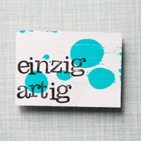 Magnet "Einzigartig" Magnet "Einzigartig" von iopla