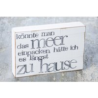 Maritimes Wandbild "Meer Einapcken" Aus Holzdeko - Für Meerliebhaber Im Shabby Chic Ferienhausdeko Mitbringsel Spruchplatte Maritimes Wandbild "Meer Einapcken" Aus Holzdeko - Für Meerliebhaber Im Shabby Chic Ferienhausdeko Mitbringsel Spruchplatte von iopla