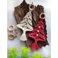 Handgefertigte Makramee Weihnachtsbaum Ornament - Boho Mini Baum, Benutzerdefinierte Hängende Dekoration, Holly Jolly Wandverzierung, Hausgemachter Handgefertigte Makramee Weihnachtsbaum Ornament - Boho Mini Baum, Benutzerdefinierte Hängende Dekoration, Holly Jolly Wandverzierung, Hausgemachter von ipegMacrame