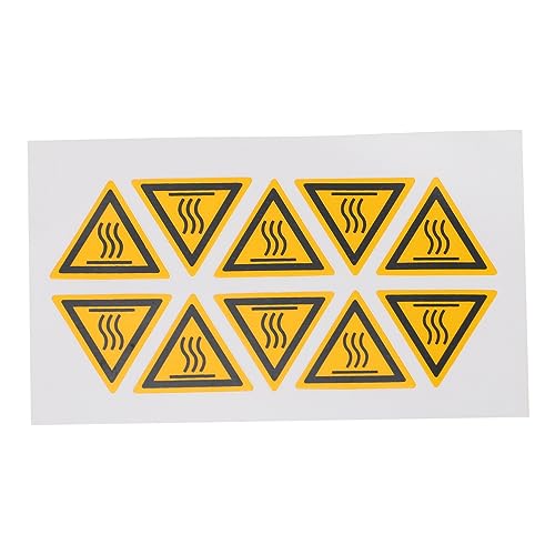 Abziehbild Logo Vorsicht Heiße Oberfläche Heiße Oberfläche Vorsicht Zeichen Aufkleber: Selbstklebende Schale Stick- Vinyl- Aufkleber 10Pcs Heiße Oberfläche Aufkleber Abziehbild Logo Vorsicht Heiße Oberfläche Heiße Oberfläche Vorsicht Zeichen Aufkleber: Selbstklebende Schale Stick- Vinyl- Aufkleber 10Pcs Heiße Oberfläche Aufkleber von iplusmile