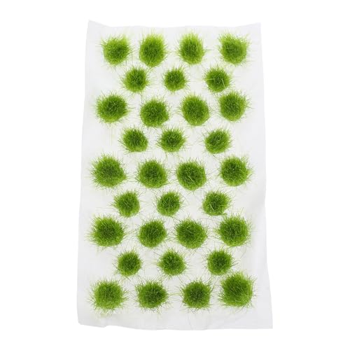 iplusmile 1 Blatt Kunstrasen Fälschung Miniatur Material Cluster gefälscht simulieren Simulation Modellgras Gras zum Basteln Grasmatte für Modelleisenbahnen Plastik von iplusmile