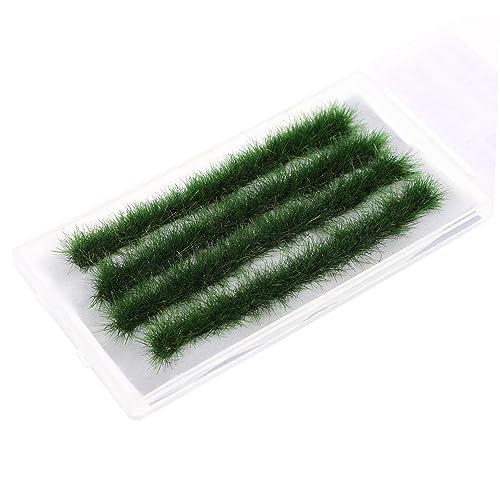 iplusmile 1 Box Kunstrasen Sandtischstreifen Grünes Moos Basteln Gartenbüschel Im Freien Modell Grasmaterial Landschaftsszene Kunstrasen Teppich Beflockung Simulation von iplusmile