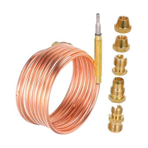 iplusmile 1 Satz Gas Thermoelement Temperaturfühler für Gasherd Universelles Ersatzkit mit Adaptern für Heizgeräte Einfache Installation Präzise Temperaturkontrolle Sicherheitsgerät iplusmile 1 Satz Gas Thermoelement Temperaturfühler für Gasherd Universelles Ersatzkit mit Adaptern für Heizgeräte Einfache Installation Präzise Temperaturkontrolle Sicherheitsgerät von iplusmile