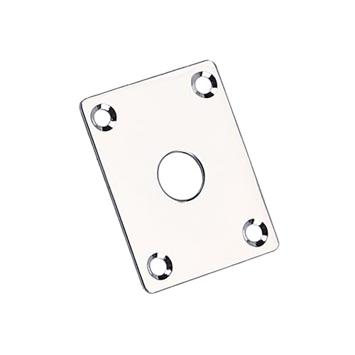 iplusmile Gt103 Style Jack Plate Bass Jack Plate Rechteckige Buchse für Gitarren-panelmontage Ersatz-anschlussbuchse für Gitarre Silber iplusmile Gt103 Style Jack Plate Bass Jack Plate Rechteckige Buchse für Gitarren-panelmontage Ersatz-anschlussbuchse für Gitarre Silber von iplusmile