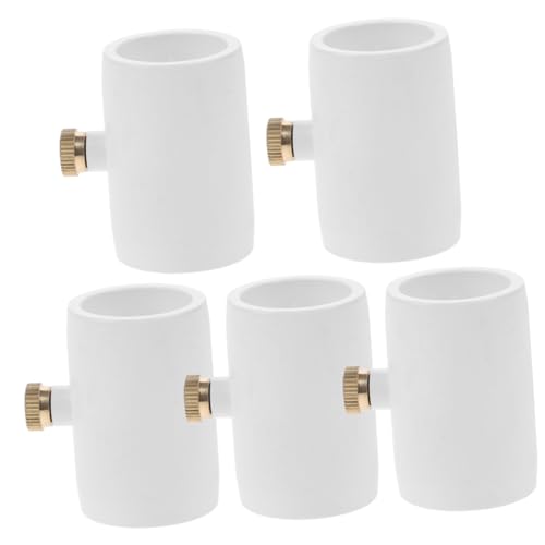 iplusmile 1 Satz Nebeldüse Sprühdüse Für Schlauch Herr Düsennebel Im Freien Emitter Sprühwischer 1/2 Zoll PVC-Mister-Kupplung Splitter Mit Düse Kühlsystemzubehör Weiß 5 Stück iplusmile 1 Satz Nebeldüse Sprühdüse Für Schlauch Herr Düsennebel Im Freien Emitter Sprühwischer 1/2 Zoll PVC-Mister-Kupplung Splitter Mit Düse Kühlsystemzubehör Weiß 5 Stück von iplusmile
