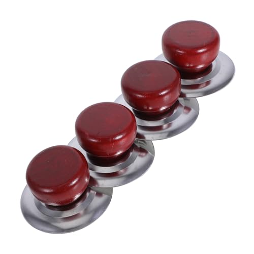 iplusmile 1 Satz Topfdeckelgriff Topfdeckelknöpfe Universal Topfdeckelknopf Kochgeschirr Deckelknöpfe Pfannendeckelgriff Hitzebeständiger Topfdeckelknopf Ersatz Topfdeckelknopf 4 Stück von iplusmile