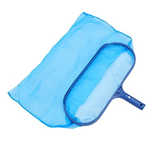 iplusmile 1 Stück Blattmaschennetze Schwebend Poolnetz Feinmaschig Fischteich-Skimmer Schwimmblattskimmernetz Reiniger Schwimmbad Ohne Fangen Anlage Filter Professional Schwer Pool-Netz Blue von iplusmile