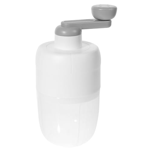 iplusmile 1 Stück Handkurbel Eiscrusher für Zuhause Manuelle Eismaschine für Crushed Ice Eis Slush und Cocktails Rutschfester Basis kein Strom Nötig von iplusmile