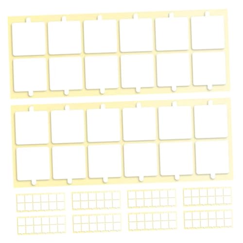 iplusmile 10 Blatt Transparentes Doppelseitiges Klebeband Entfernbare Akustikschaumplatten Klebequadrate Für Schallisolierung Und Geräuschreduzierung von iplusmile