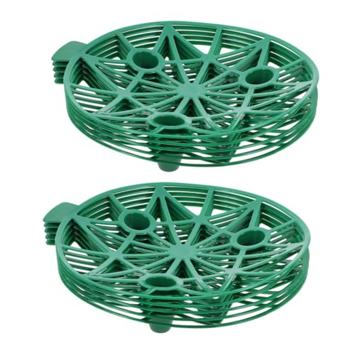 iplusmile 10 Stück Frucht- und Melonenschale Wassermelonenhalter Melonenwiege Kürbisständer Cantaloupe-Gitter Melonen-Hängematten, Wiegen Wassermelonenunterstützung pp Green von iplusmile
