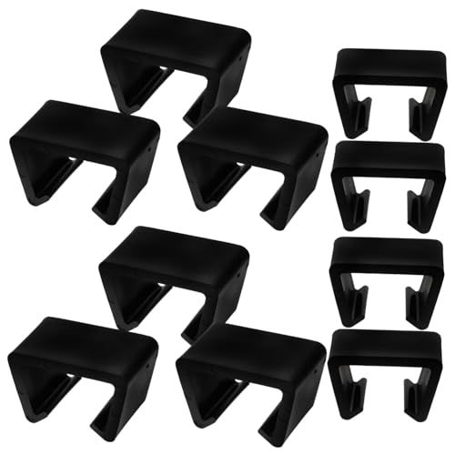 iplusmile 10 Stück Teiliges Outdoor Patio Möbel Clips rutschfeste Rattan Sofa Befestiger Stabile Verbindung für Gartenmöbel und Terrassenstühle Einfache Montage Geeignet für Stuhlbeine von iplusmile