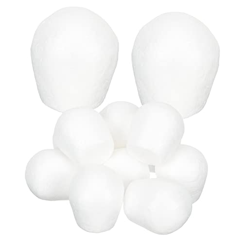 iplusmile 10 Stück Teiliges Schaumstoff Kuchenmodell Kleines DIY Tortendeko Requisit Leichtes Wiederverwendbares Muffin Modell Glatte Oberfläche für Party Dekoration und Backpraxis von iplusmile