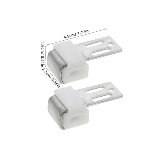 iplusmile 10 Stück Teiliges Schwere Metall federklammern für Polstermöbel Reparatur Verstellbare Sofa klammern mit Mehrloch design zur Sitzfederbefestigung und Geräuschminimierung bei von iplusmile