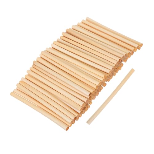 iplusmile 100 Stück Natürliche Schilfrohr Niströhrchen für Wildbienen Mauerbienen Nisthilfen Refill Bee Tubes für Bienenhotel Garten Unterschlupf Bee Tubes Replacement von iplusmile