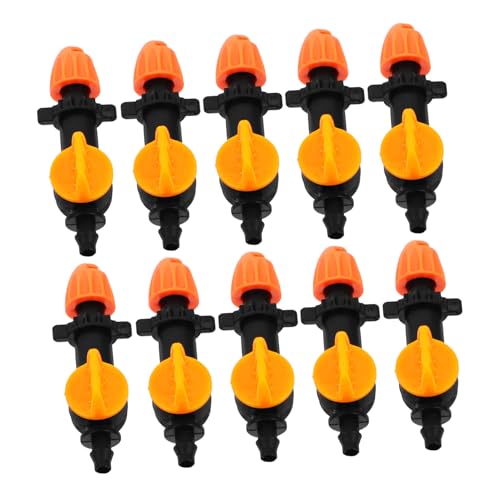 iplusmile 10Stücke Verstellbare Tropfdüsensprinkler für Gartenbewässerung Effizientes Bewässerungssystem mit Tropfstopper für Gewächshäuser und Obstgärten iplusmile 10Stücke Verstellbare Tropfdüsensprinkler für Gartenbewässerung Effizientes Bewässerungssystem mit Tropfstopper für Gewächshäuser und Obstgärten von iplusmile