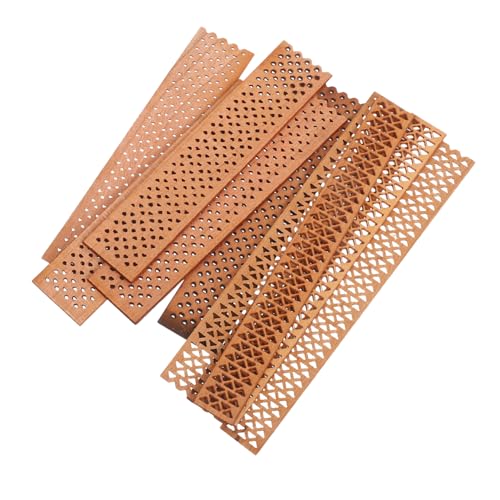 iplusmile 10stücke Holz Kerzendochte Rauchfrei Knisternd DIY Kerzenherstellung Hohles Gitterdesign Natürlicher Duft Für Handwerk von iplusmile