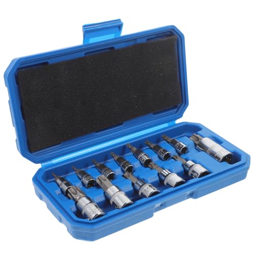 iplusmile 13 Stück Teiliges Steckschlüssel Set aus Robustem Metall Vielseitiges Impact Socket Kit mit Verschiedenen Sechskant und Stern Bits Kompakt und Langlebig für Mechaniker und iplusmile 13 Stück Teiliges Steckschlüssel Set aus Robustem Metall Vielseitiges Impact Socket Kit mit Verschiedenen Sechskant und Stern Bits Kompakt und Langlebig für Mechaniker und von iplusmile