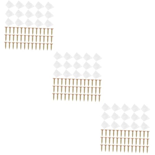 iplusmile 150 Teiliges Schrank Code Set Schubladenkeile Möbelboden Keilwinkel Eckcode Schrank Bodenstütze Schrank Trethalterung Keil Für Schubladenrückwand Schnalle von iplusmile