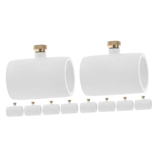 iplusmile 2 Sätze Rohrverbinder Mit Nebeldüse Sprühnebel Verbindungsschlauch Sprühdüse Für Schlauch Düsennebel Emitter Sprühwischer Nebeldüsen PVC- Mit Sprühdüsen Weiß 5 Stücke * 2 iplusmile 2 Sätze Rohrverbinder Mit Nebeldüse Sprühnebel Verbindungsschlauch Sprühdüse Für Schlauch Düsennebel Emitter Sprühwischer Nebeldüsen PVC- Mit Sprühdüsen Weiß 5 Stücke * 2 von iplusmile