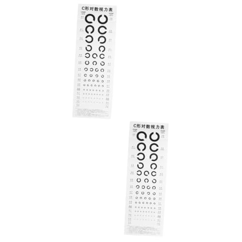 iplusmile 2stücke C- Sehtafel Für Visuelle Tests Hochwertige Wandtafel Für Sehprüfung Für Zuhause Und Erwachsene Präzise Testergebnisse Für Augenuntersuchungen iplusmile 2stücke C- Sehtafel Für Visuelle Tests Hochwertige Wandtafel Für Sehprüfung Für Zuhause Und Erwachsene Präzise Testergebnisse Für Augenuntersuchungen von iplusmile