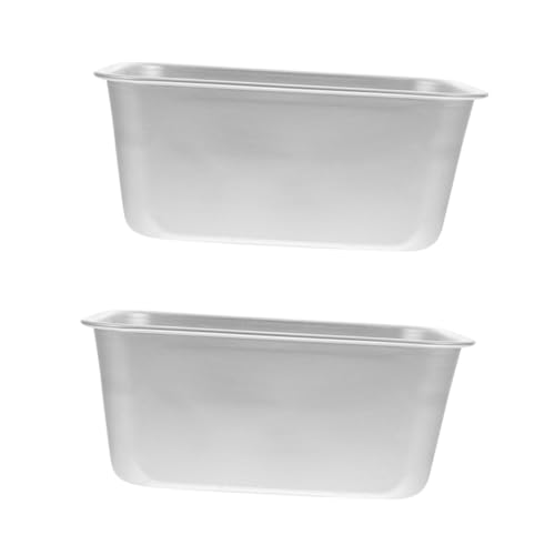 iplusmile 2 Stück Aluminiumlegierung Brotbackform Antihaft Kastenform für Toast und Kuchen Backform für Zuhause und Bäckerei Hitzebeständig Langlebig für Brot und Laibe iplusmile 2 Stück Aluminiumlegierung Brotbackform Antihaft Kastenform für Toast und Kuchen Backform für Zuhause und Bäckerei Hitzebeständig Langlebig für Brot und Laibe von iplusmile