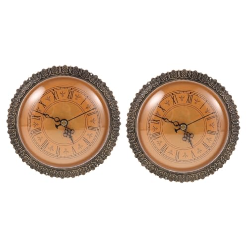 iplusmile 2 Stück Antike Uhr Eingelegt Vintage-Uhr Mit Intarsien Runder Uhrenkopfeinsatz Wählen Uhrkopfeinsatz Runde Quarzuhr Quarzuhreinsatz Runder Uhreneinsatz Retro Golden Plastik iplusmile 2 Stück Antike Uhr Eingelegt Vintage-Uhr Mit Intarsien Runder Uhrenkopfeinsatz Wählen Uhrkopfeinsatz Runde Quarzuhr Quarzuhreinsatz Runder Uhreneinsatz Retro Golden Plastik von iplusmile