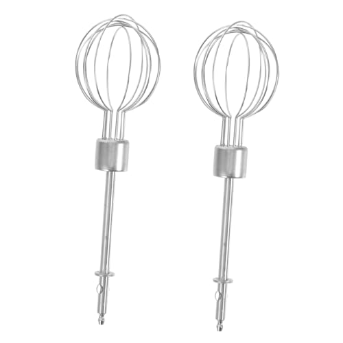 iplusmile 2 Stück Ersatz Eierschläger Teilig Handmixer Zubehör Kompakter Mini Mixer Aufsatz für Eier Sahne Teig Tragbar für Zuhause und Outdoor Backen von iplusmile