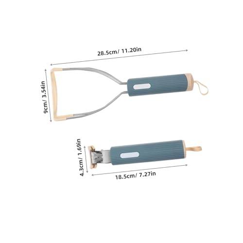 iplusmile 2 Stück Hitzebeständige Edelstahlschalen-zangen mit Ergonomischem Griff Anti-verbrühender Tellerclip für Sicheres Greifen von Heißen Schalen Backblechen und Tellern Vielseitig für von iplusmile