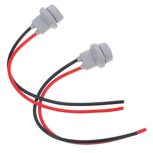 iplusmile 2 Stück Lampensockel für Auto Motorrad Multifunktionale Lampenfassung für Blinker und Seitenmarkierungslichter Langlebiges Design für Optimale Sichtbarkeit Zufällige Farbe von iplusmile