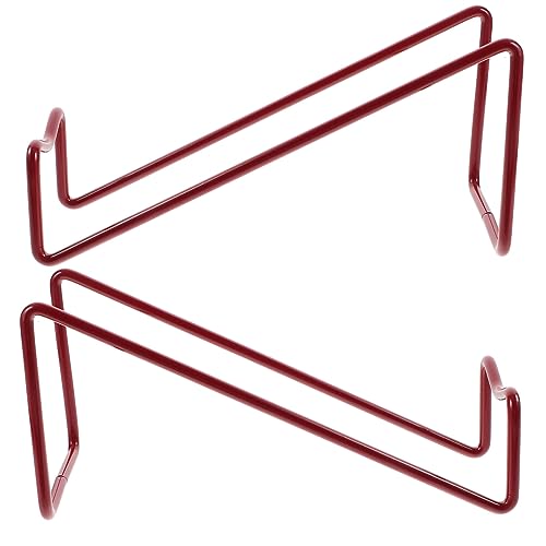 iplusmile 2 Stück Rotes Metall Weinregal Klein Stabiles Flaschenregal für Arbeitsplatte Einfach Montierbar Multifunktionaler Weinhalter für Zuhause Restaurant Bar Geeignet iplusmile 2 Stück Rotes Metall Weinregal Klein Stabiles Flaschenregal für Arbeitsplatte Einfach Montierbar Multifunktionaler Weinhalter für Zuhause Restaurant Bar Geeignet von iplusmile