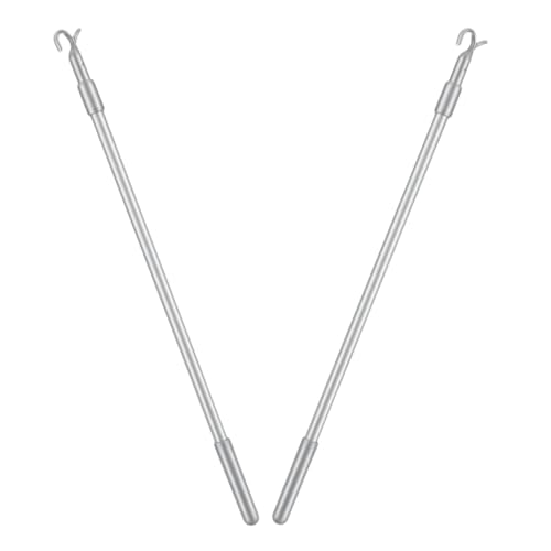 iplusmile 2 Stück Teiliges Aluminium Jalousie Zugstab Teleskopisch Verstellbare Lamellenöffner Stange mit Haken und Griff Robuster Ersatzstab für Vertikale Jalousien Fensterbedienung iplusmile 2 Stück Teiliges Aluminium Jalousie Zugstab Teleskopisch Verstellbare Lamellenöffner Stange mit Haken und Griff Robuster Ersatzstab für Vertikale Jalousien Fensterbedienung von iplusmile