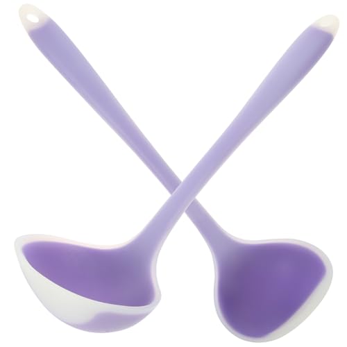 iplusmile 2 Stück Teiliges Silikon Schöpflöffel mit Langem Griff Spülmaschinengeeignet Hitzebeständig Komfortabler Küchenhelfer für Suppe Brei und Tägliche Küchenanwendung Transparent iplusmile 2 Stück Teiliges Silikon Schöpflöffel mit Langem Griff Spülmaschinengeeignet Hitzebeständig Komfortabler Küchenhelfer für Suppe Brei und Tägliche Küchenanwendung Transparent von iplusmile