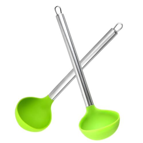 iplusmile 2 Stück Teiliges Silikon Suppenkellen Bpa Frei Leicht Spülmaschinengeeignet für Küche Restaurant und Outdoor Geeignet iplusmile 2 Stück Teiliges Silikon Suppenkellen Bpa Frei Leicht Spülmaschinengeeignet für Küche Restaurant und Outdoor Geeignet von iplusmile