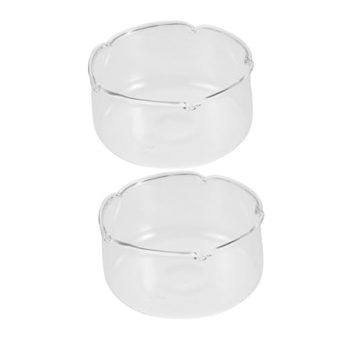 iplusmile 2 Stück Transparenter Glasblumentopf Glasterrarien Für Pflanzen Kleines Glasterrarium Klare Blumenvase Moos Mikrolandschaftsglas Glas Moos-mikro-landschaftsvase Terrarientopf von iplusmile