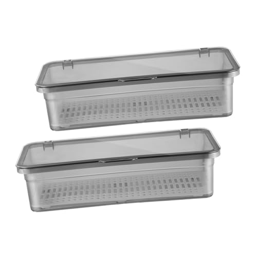 iplusmile 2 Stück Utensilien Aufbewahrungsbox mit Abtropfbarer Besteckhalterung Stapelbarer Transparenter Besteckorganizer aus Robustem Kunststoff für Essstäbchen Löffel Wiederverwendbar iplusmile 2 Stück Utensilien Aufbewahrungsbox mit Abtropfbarer Besteckhalterung Stapelbarer Transparenter Besteckorganizer aus Robustem Kunststoff für Essstäbchen Löffel Wiederverwendbar von iplusmile