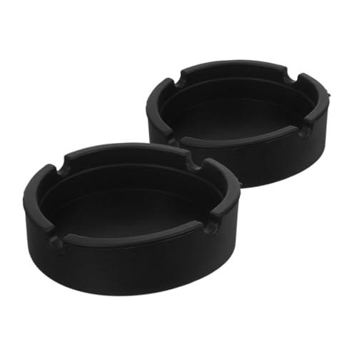 iplusmile 2 Stück Weinflaschenhalter Weinflaschenorganisator Weiniger Untersetzer Flaschen Untersetzer Flaschenhalter Für Schrank Untersetzer Für Weinfässer Kieselgel Black von iplusmile