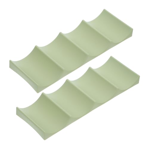 iplusmile 2 Stück Weinregal Arbeitsplatte Weinflaschen-Display-Matte Desktop-weinflaschenhalter Kunststoff-getränke-Organizer Für Kühlschrank Und Schrank von iplusmile