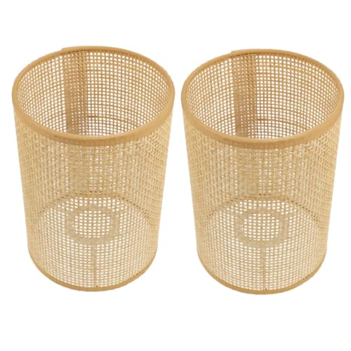 iplusmile 2 Stück Woven Rattan Lampenschirm für Stehlampe Gewebter Lampenschirm für Schlafzimmer und Hotel Lichtschutz für Angenehme Beleuchtung Langlebig und iplusmile 2 Stück Woven Rattan Lampenschirm für Stehlampe Gewebter Lampenschirm für Schlafzimmer und Hotel Lichtschutz für Angenehme Beleuchtung Langlebig und von iplusmile