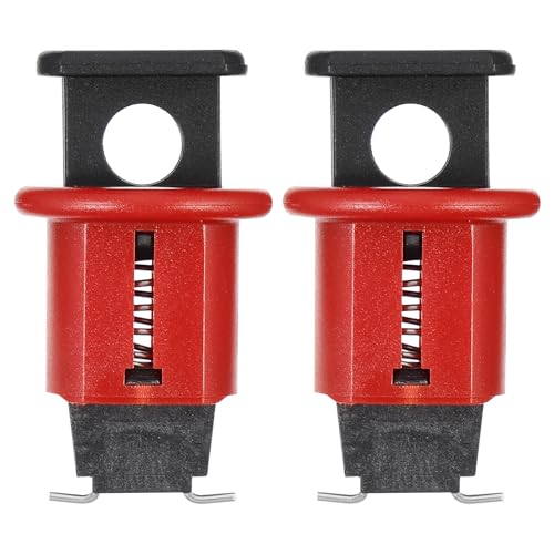 iplusmile Miniatur Schutzschalter: 2 Stücke Leistungsschalter Lockout Device Lockout Tagout Elektrischer - Klemmschloss Out Miniatur-Leistungsschalter von iplusmile